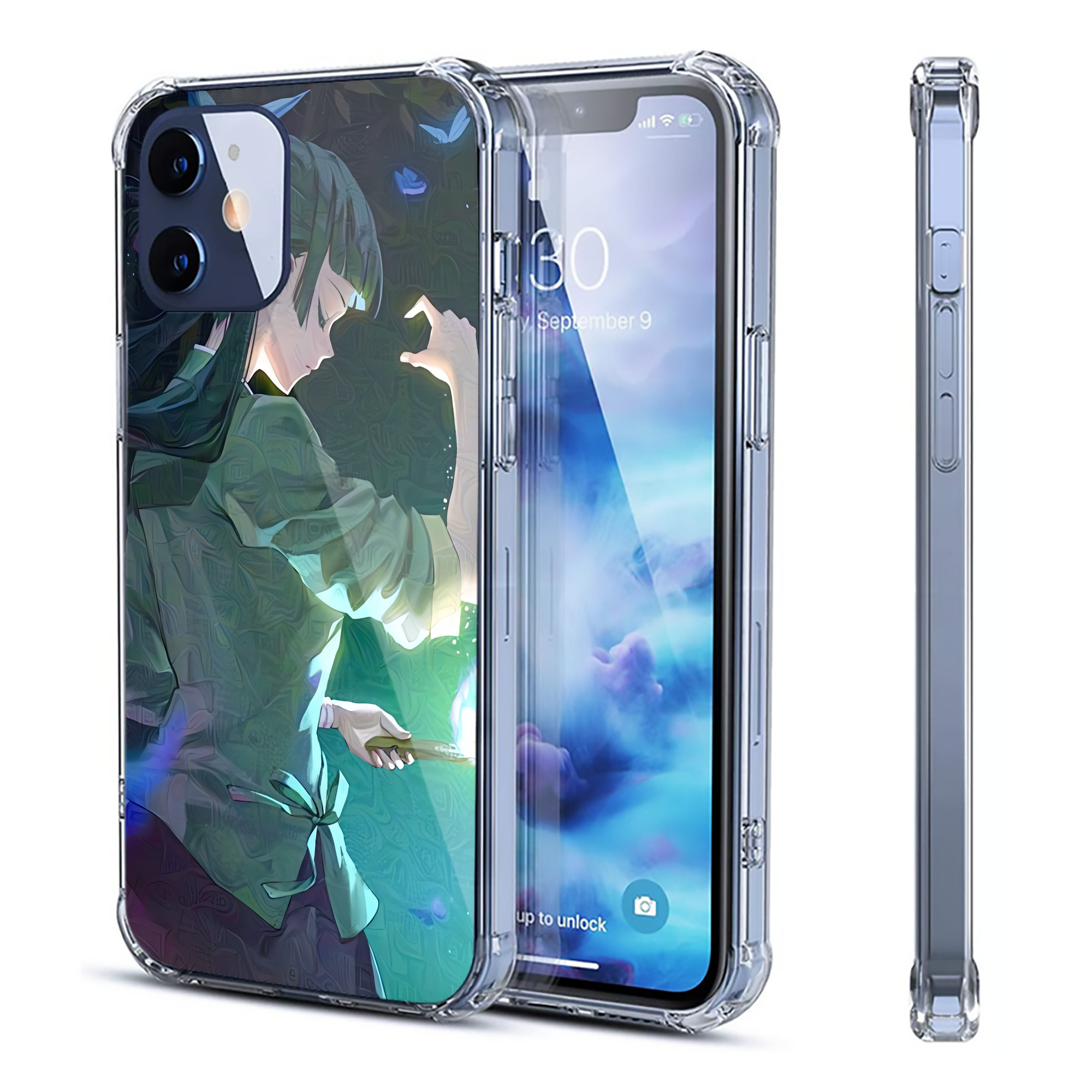 （画像用） 薬屋のひとりごと The Apothecary Diaries 【iPhone 12シリーズ対応】透明スマホケース（クリアソフトケース）